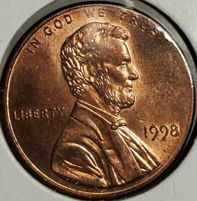 マーティン　トリプルオーワン「OOO-1 1998年」made in usa 1998 1C Wide AM, BN (Regular Strike) Lincoln Cent (Modern) - PCGS