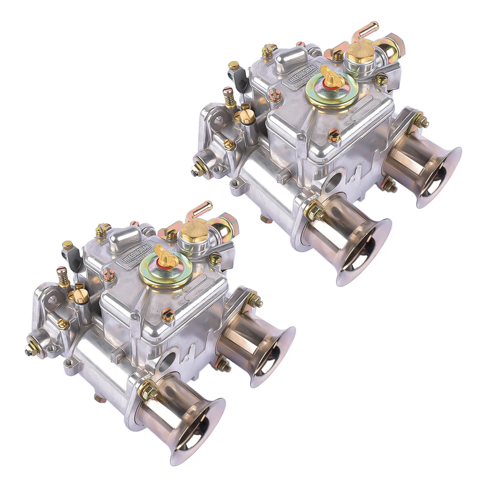 2pcs Carburetor For Weber 40DCOE 40 DCOE Twin Choke 19550.174 4 Cyl 6 Cyl VW V8 - Image 4 of 4