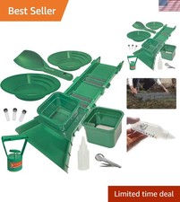 Innovative Green Gold Panning Kit with Patented Tools for Efficient Prospecting
