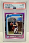 CALEB WILLIAMS 2024 PANINI DONRUSS PREVIEW PINK #327 PSA 10 BEARS