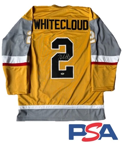 Zach Whitecloud Signed Autographed Vegas Knights Custom Hockey Jersey PSA DNA