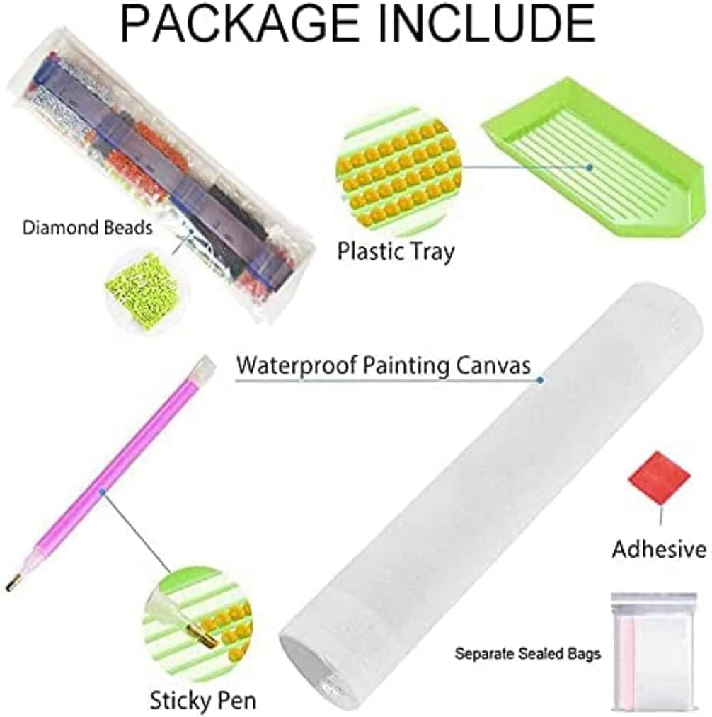 Diamond Painting Kits for Adults, Forest Landscape 5D DIY Diamond Art Kits Full