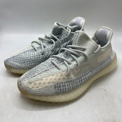Adidas Yeezy Boost 350 V2 Cloud White Reflective Sneakers FW5317 Men Sz 10.5 New