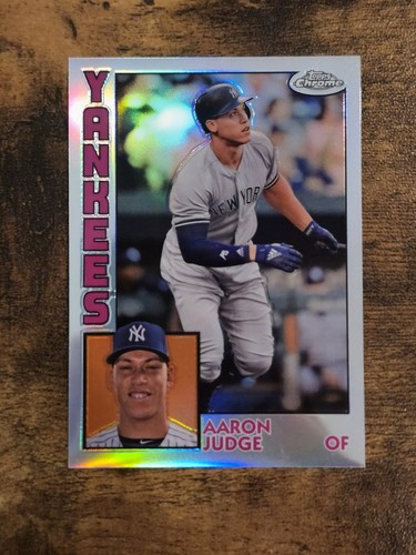 2019 Topps Chrome - 1984 Topps Aaron Judge #84TC-1 Refractor