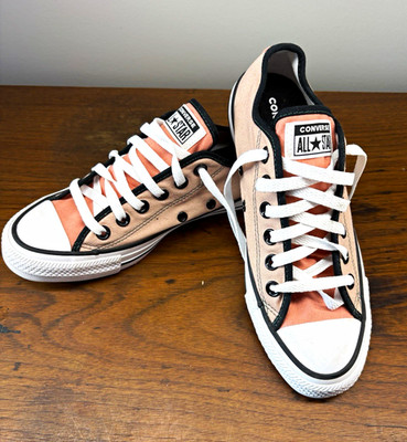 Converse Custom All Star Low Top Colorblock Lace-Up Sneakers. Never worn