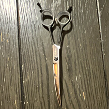 Geib 65 Styling Hair Scissors 6in Stainless Steel Adjustable Tension Silver