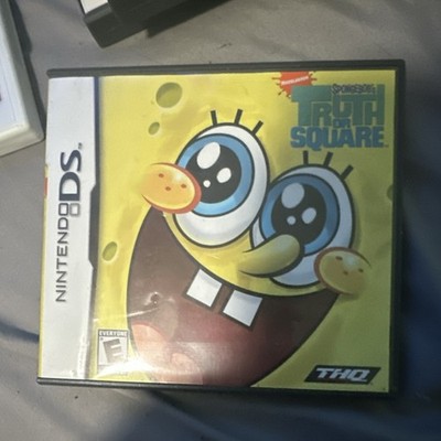 THQ SpongeBob's Truth or Square Nintendo DS Action Adventure Manual Included