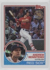 2018 Topps Silver Pack 1983 Design Chrome Series 1 Andrew Benintendi #18 1u6