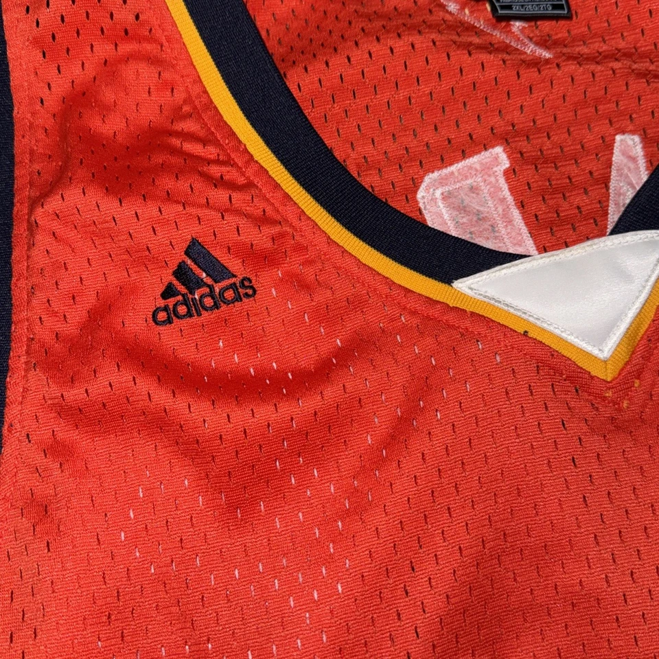 Camiseta De Colección Rara Golden State Warriors Baron Davis por Adidas Alternate XXL Foto 4 de 4