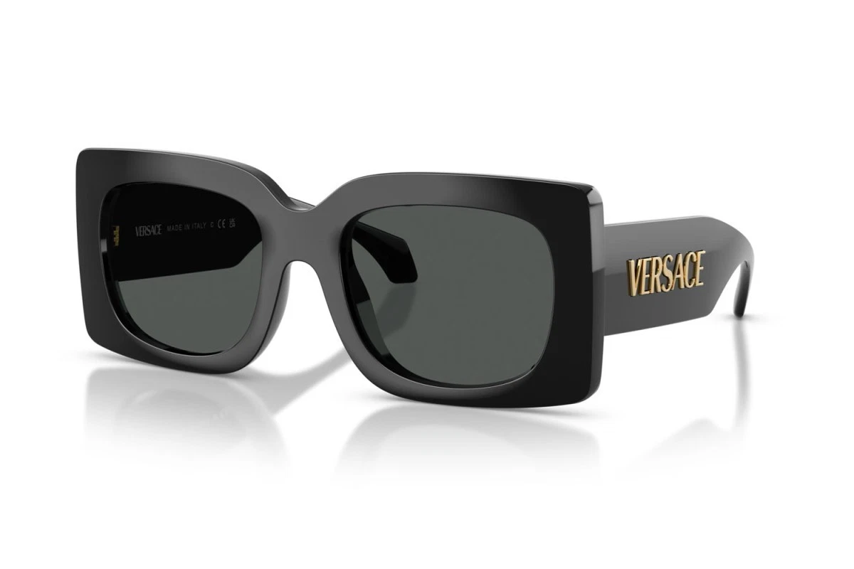 Nwt Versace Black Women’s Fashion Sunglasses - Classic Dark Lens Amazon.com: Versace Woman Sunglasses Black Frame, Dark Grey  main image 4