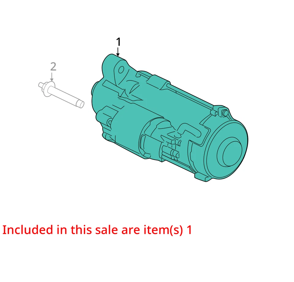 2015 Ford Expedition Starter Motor OEM 72K Miles - LKQ328228971 - Image 4 of 4