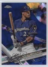 2017 Topps Chrome Sapphire /250 Keon Broxton #182 0w9f
