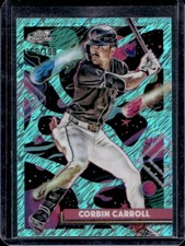 2025 Topps Cosmic Chrome Corbin Carroll Aqua Equinox Refractor #/199
