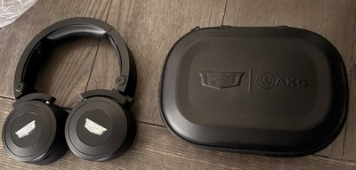 Cadillac Bluetooth Headphones OEM AKG Brand New In Black Case