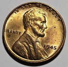1945-P Lincoln Wheat Cent 1c Penny Coin (A142) — photo 1