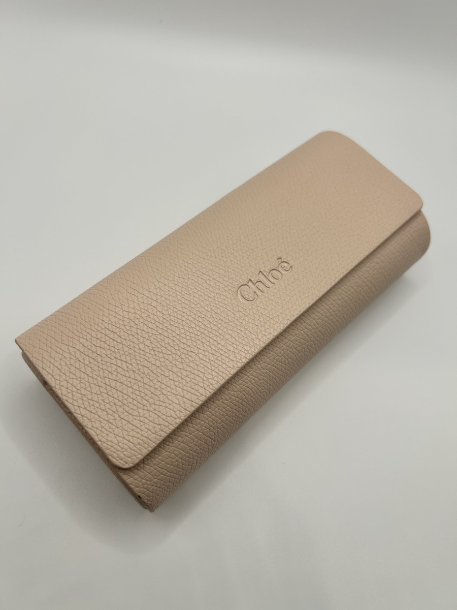 CHLOÉ Sunglasses Case NEW ORIGINAL Box Blush Beige Authentic  display picture 2
