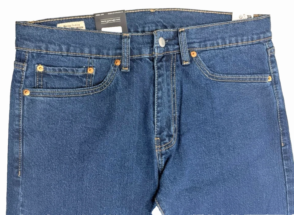 Levis 511 Slim Fit Mens Denim Jeans Comfort Stretch Blue Stonewash NWT — 第 2/4 张图片