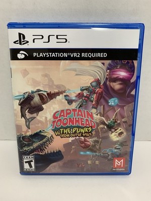 Captain ToonHead vs the Punks from Outer Space PS5 PlayStation 5 - Good Shape!