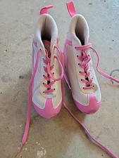 Starglide Pink  White Double Runner Figure Ice Skate Youth Size 1