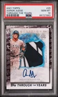 2021 TOPPS AARON JUDGE #25 THROUGH THE YEARS YANKEES MVP PSA 10