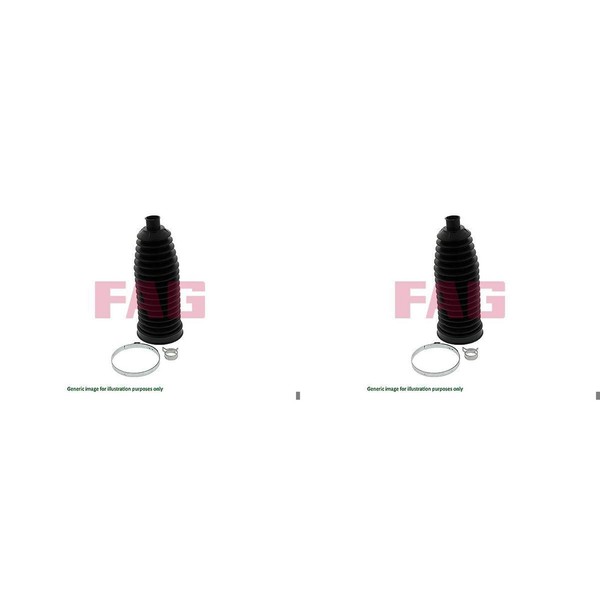 2X Schaeffler FAG Lenkmanschette Faltenbalg Satz Passend FüR Opel Astra-image