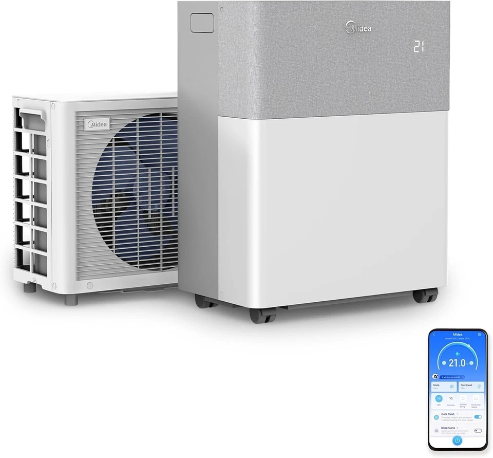 Midea PortaSplit Split-Klimaanlage Klimagerät 12000 BTU 3.5kW Neu READY TO SHIP✅ - Bild 1 von 4