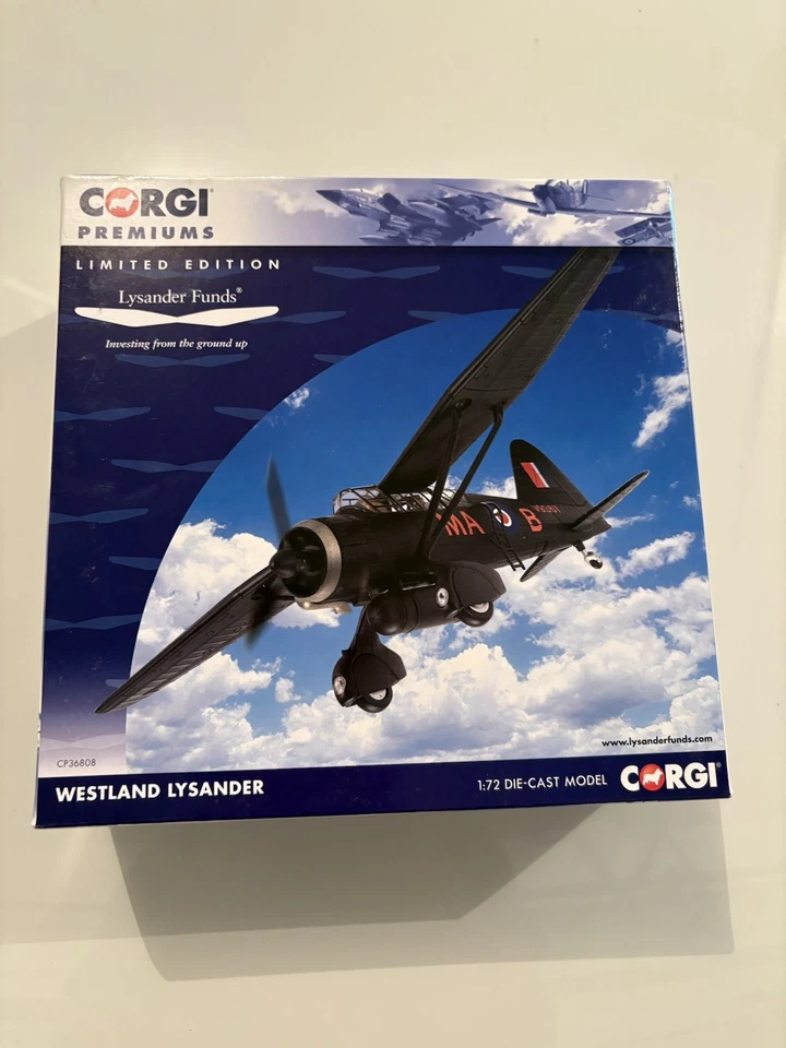 CORGI Westland Lysander Mk III CP36808 1/72 Diecast Model Brand New - Image 4 of 4