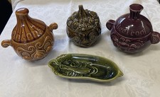 4 Facepots - SylvaC 4753 Chutney, Sadler Beetroot, Onions and Cucumber Dish