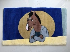 Handmade Tufted BoJack Horseman Rug – A Unique, High-Quality Piece for Your Home