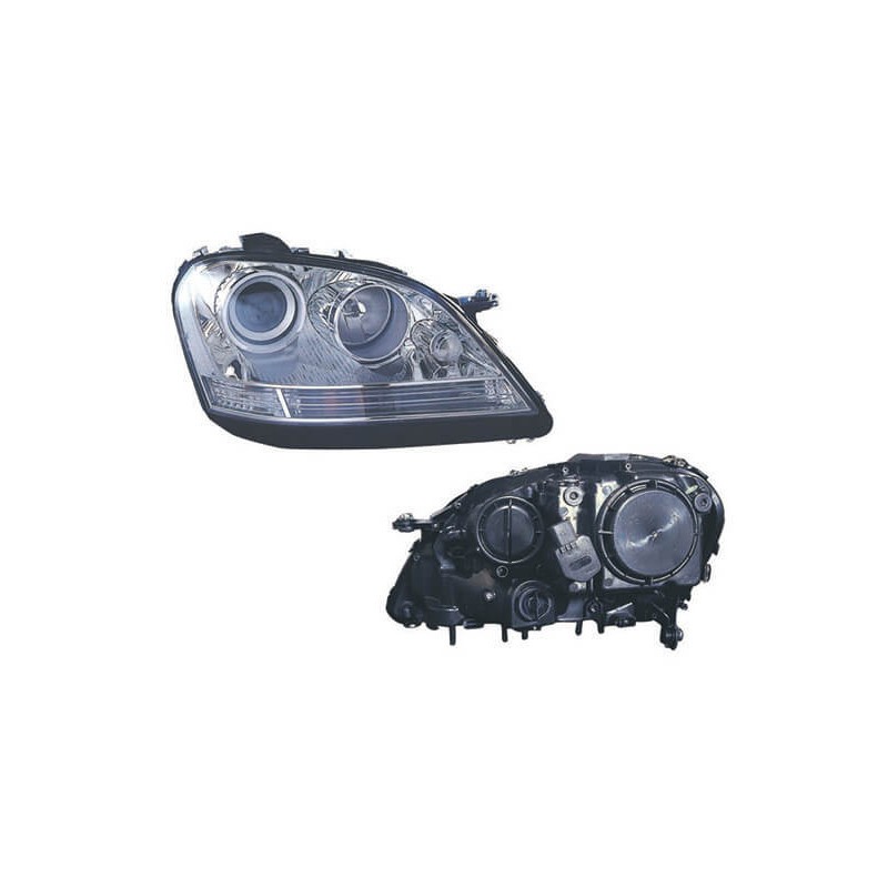 Phare droit H7 de qualité d'origine pour Mercedes ML 2005-2008