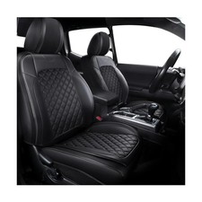 Tacoma Seat Covers Full Set, Waterproof Luxury Faux Leather Seat Covers Custo...