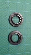 Shimano Centerlock Disc Brake Rotor Lock Ring Black - Mtn/Road - 2 Pieces - NEW 