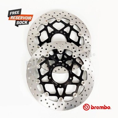 Brembo schwimmende Bremsscheiben vorne Paar passend für MV Agusta 1000 F4 RC 2017-
