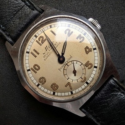 Vintage Mido Multifort Superautomatic Powerwind Armbanduhr Vacuum Limited alt