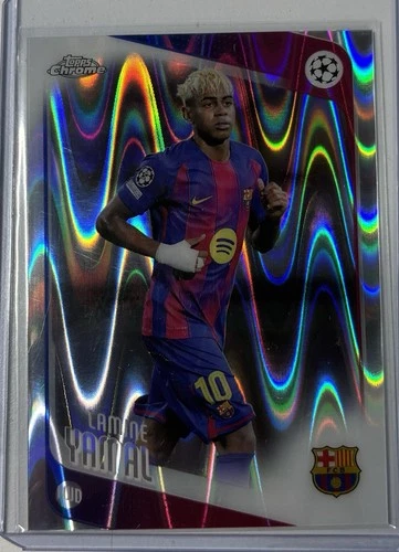 2025 Topps Chrome Lamine Yamal