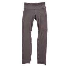 Lululemon Womens 10 In Focus Run Tight 28" Leggings SenseKnit LW5CU9S Mauve Yoga