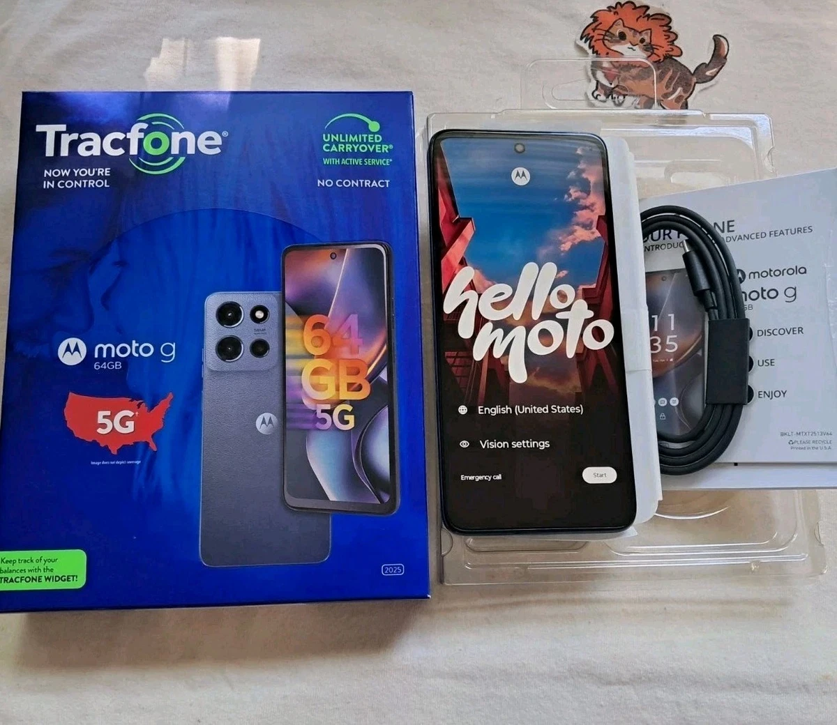 Motorola Moto G 64 GB 12.0 - 15.9 MP Camera Resolution Cell Phones