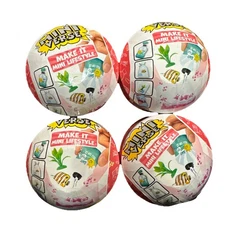 ❤️Lot of 4 MGA Miniverse Make It Mini Lifestyle Series 1 Fish - NEW Sealed