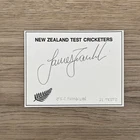 James Franklin - New Zealand - Excellent New Zealand Test Player Signed Card