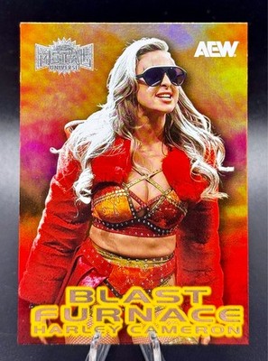 2025 SKYBOX Metal AEW Blast Furnace Insert Card #BF 27  HARLEY CAMERON