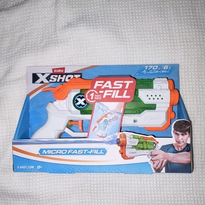 Water Gun Toy X-SHOT Micro Fast-Fill Water Blaster Up To 26 Feet