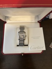 Cartier Tank Française 2485 – Stainless Steel – Box, Papers & Extra Link