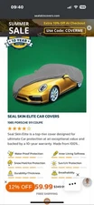 seal skin Outdoor And Soft Indoor car covers For 1985 Porsche 911 Carrera