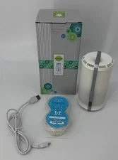 SCENTSY Go Silver Portable USB Charging Diffuser w/ Box & 2 Scentsy Refills