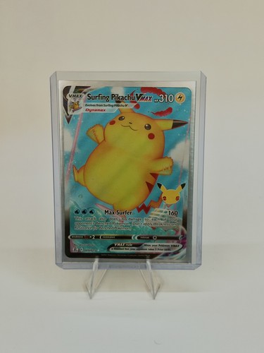Surfing Pikachu VMAX #9 Holo 2021 Pokemon TCG Celebrations CEL25