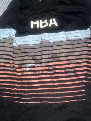 Hood By Air HBA All Over Print Art Graphic Long Sleeve T Shirt