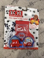 Disney 101 Dalmatians Once Upon A Time Locket Mini Playset Mattel Arcotoys Set#4