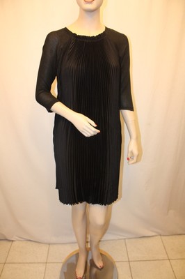 Robe BCBG Max Azria Noire - Taille S - Manches Longues, Genoux - Neuf Sans étiquettes