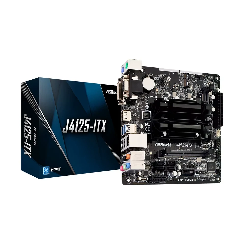 ASROCK J4125-ITX BOX Mini-ITX Mainboard mit Quad-Core Prozessor - Bild 4 von 4
