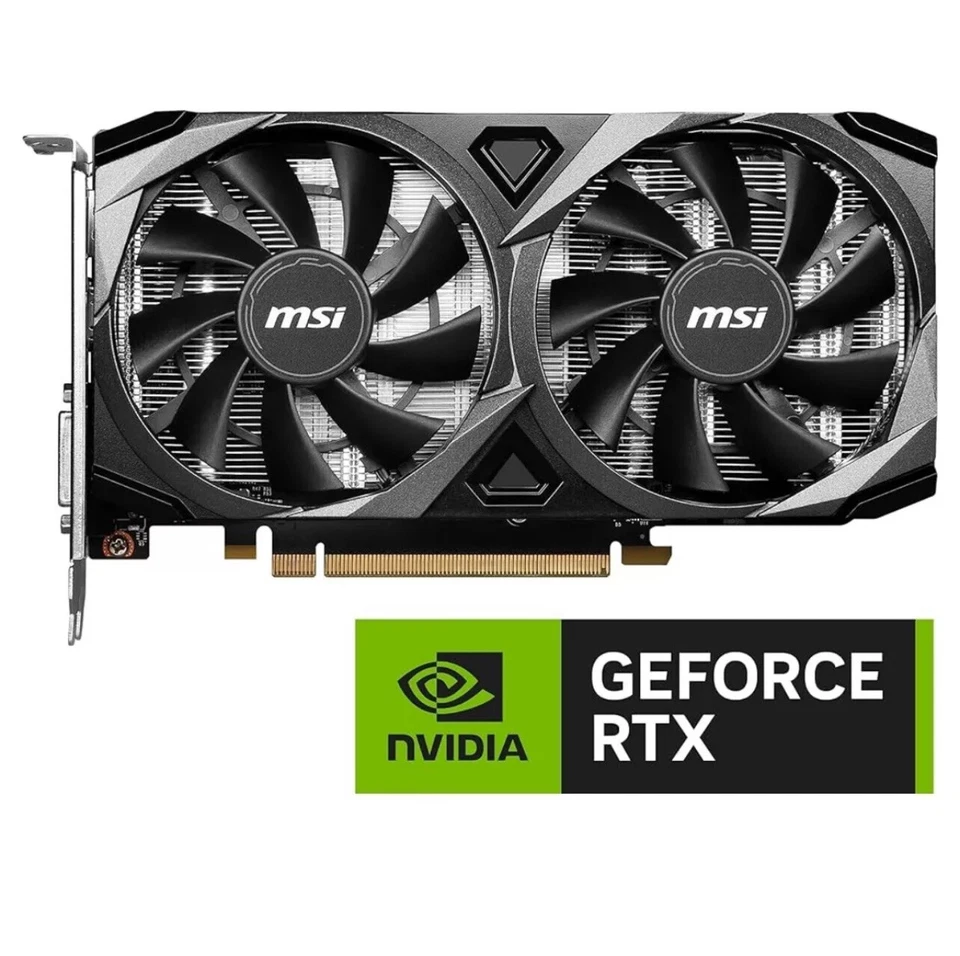 MSI Gaming GeForce RTX 3050 8GB GDDR6 128-Bit HDMI/DP PCIe 4 Torx Twin Fans - Image 2 of 2